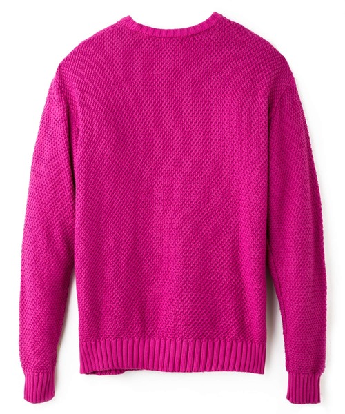 post amenities(ポストアメニティー)の「post amenities No Sweater (PAKT001)(ニット/セーター・メンズ・ピンク/ブラック・MEDIUM/LARGE)」の5枚目の写真