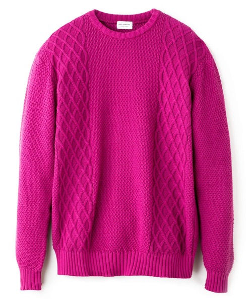 post amenities(ポストアメニティー)の「post amenities No Sweater (PAKT001)(ニット/セーター・メンズ・ピンク/ブラック・MEDIUM/LARGE)」の6枚目の写真