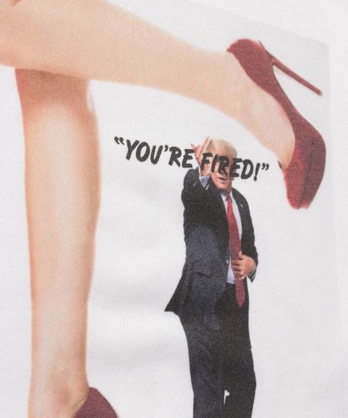 LIBERTY CITY（リバティシティ）の「【LIBERTY CITY/リバティーシティ】 [YOU ARE FIRED] スウェット（スウェット・メンズ・ブラック/グレー/ホワイト・3/2/4）」の6枚目の写真