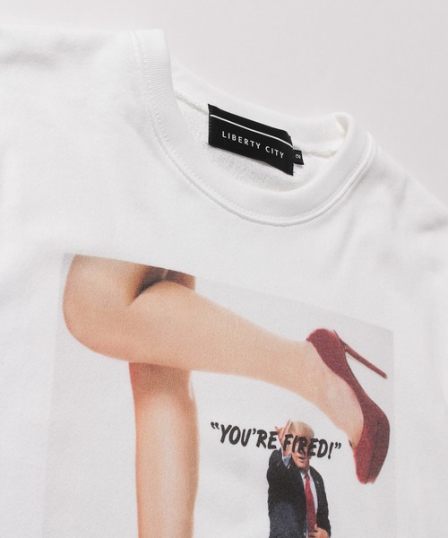 LIBERTY CITY（リバティシティ）の「【LIBERTY CITY/リバティーシティ】 [YOU ARE FIRED] スウェット（スウェット・メンズ・ブラック/グレー/ホワイト・3/2/4）」の8枚目の写真