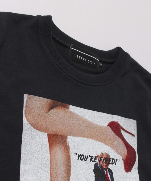 LIBERTY CITY（リバティシティ）の「【LIBERTY CITY/リバティーシティ】 [YOU ARE FIRED] スウェット（スウェット・メンズ・ブラック/グレー/ホワイト・3/2/4）」の19枚目の写真