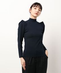 LANVIN en Bleu | タックショルダーニット(ニット/セーター)