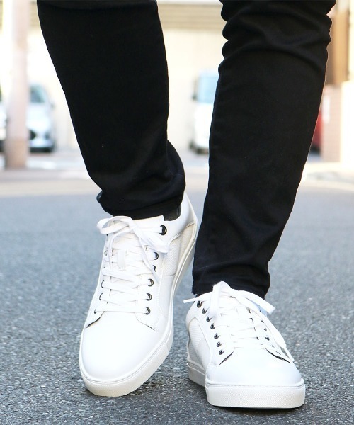 AAA+（サンエープラス）の「AAA ローカットレースアップデザイン