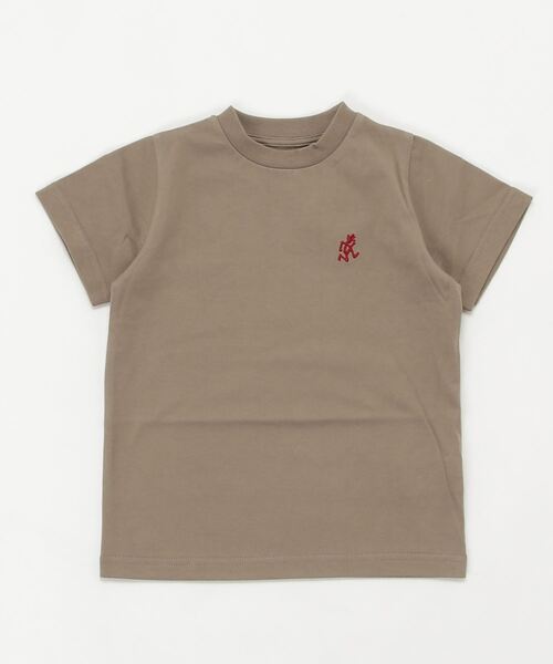 Gramicci(グラミチ)の「∴【 GRAMICCI / グラミチ 】 キッズ 半袖 ロゴTシャツ KIDS ONE POINT TEE 5201-STS-K・・(Tシャツ/カットソー・キッズ・サックスブルー/カーキ/ホワイト/ブラック・120cm/100cm/130cm/110cm)」の4枚目の写真