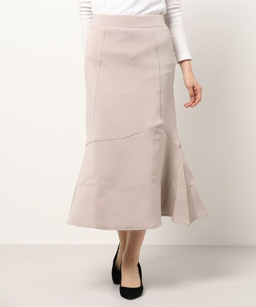 natural couture（ナチュラルクチュール）の「マシュマロマーメイドスカート（スカート・レディース・ミント/ピンク/ライトベージュ/アイボリー/ブラック・FREE）」の19枚目の写真