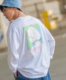 improves | TRENDY エモガール プリント オーバーサイズ ロンT(Tシャツ/カットソー)
