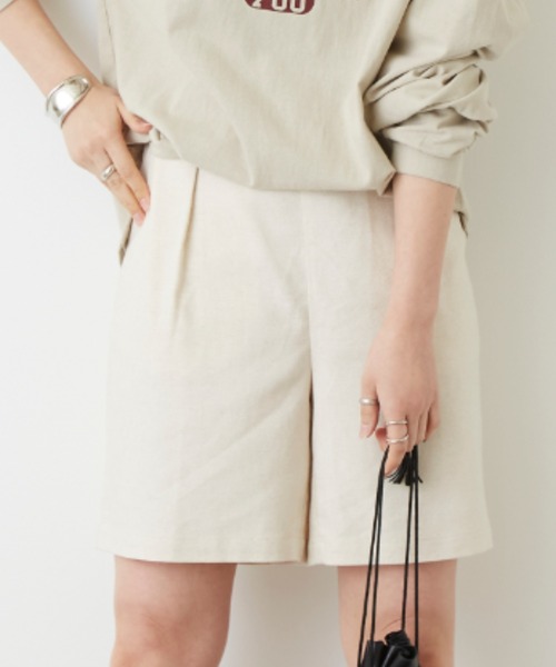 ANNTIAN アンティアン ハーフパンツ LINEN Sサイズ ANNTIAN アンティアン ハーフパンツ LINEN Sサイズ人気