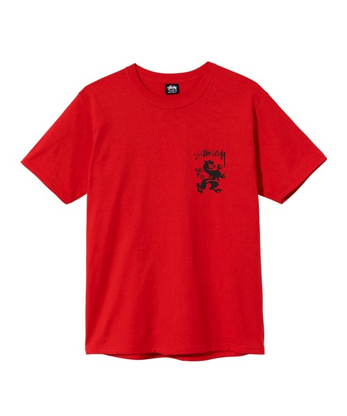 90’s STUSSYステューシー ロンT USA製ブルー Xレッド/イエロー STUSSY ステューシー 90s USA製 オールド 長袖 Tシャツ L 水色 ロンT