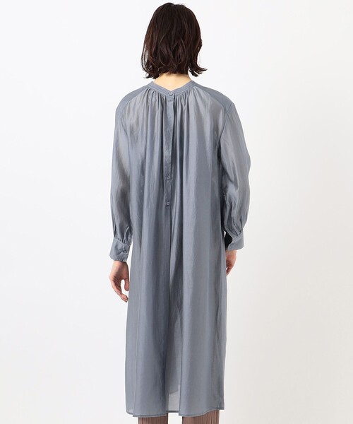 SHARE PARK（シェアパーク）の「【洗える】シアシェリシフォンワンピース（ワンピース・レディース・ライトグレー系/アイボリー系/サックスブルー系・1）」の20枚目の写真