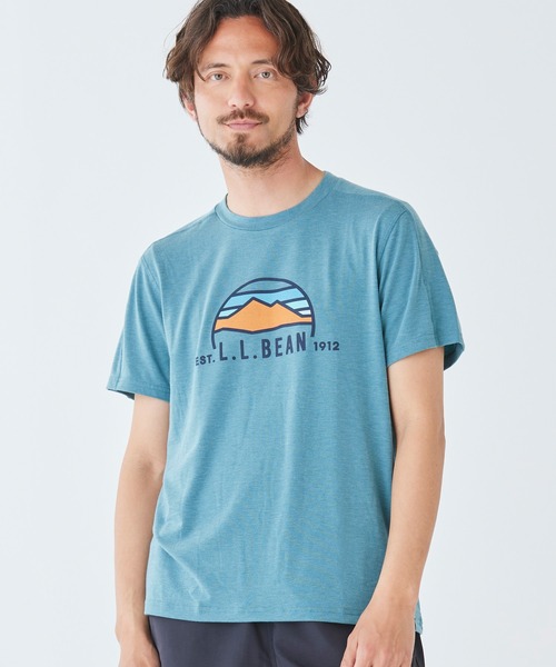 3311 半袖Tシャツ 企業ロゴアップルブルー
