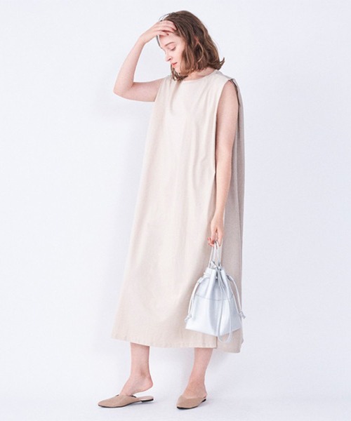 Laugoa（ラウゴア）の「【LAUGOA/ラウゴア】HOORN 巾着 ショルダーバッグ（ショルダーバッグ・レディース・ブラック/ベージュ/グレー/シルバー・FREE）」の18枚目の写真