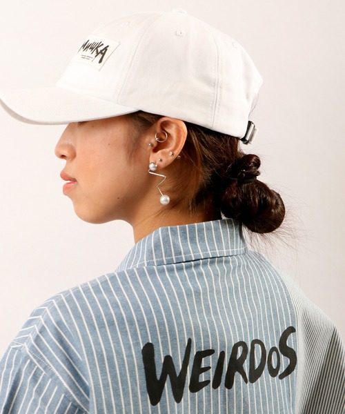 MISHKA（ミシカ）の「【MISHKA】キャップ（キャップ・メンズ・ブラック系その他/オフホワイト/ブラック/ホワイト・FREE）」の5枚目の写真