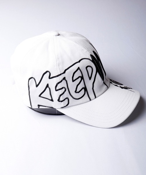 MISHKA（ミシカ）の「【MISHKA】キャップ（キャップ・メンズ・ブラック系その他/オフホワイト/ブラック/ホワイト・FREE）」の6枚目の写真