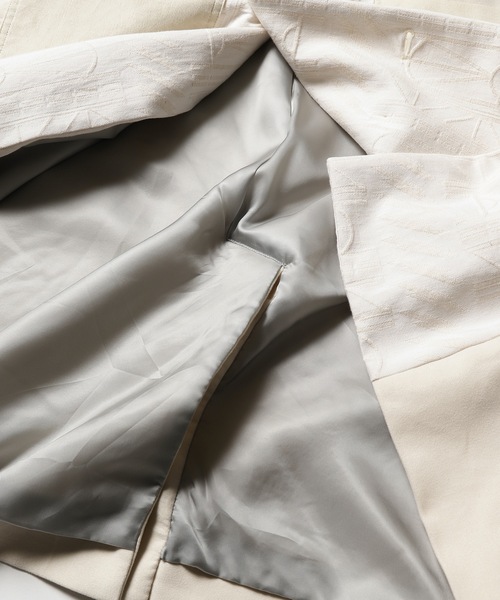 sneeuw（スニュウ）の「ウィンドウJQコート（その他アウター・レディース・アイボリー/ネイビー・1/3）」の21枚目の写真