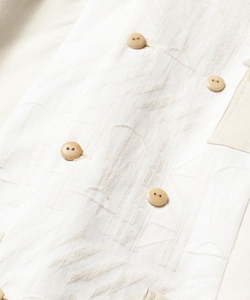 sneeuw（スニュウ）の「ウィンドウJQコート（その他アウター・レディース・アイボリー/ネイビー・1/3）」の4枚目の写真