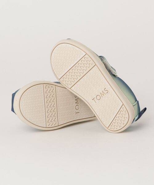 TOMS（トムス）の「インディゴマルチグラディエントキャンバス タイニー アルパルガータ（スリッポン・キッズ・ブルー・13.0cm/17.0cm/14.0cm/16.0cm/15.0cm/17.5cm）」の3枚目の写真