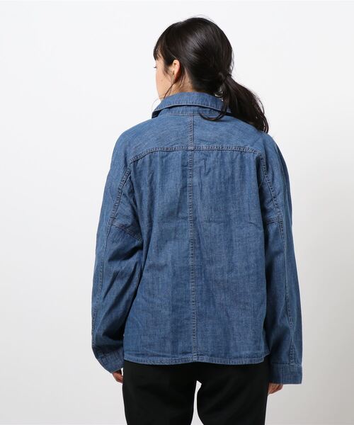 NANEA（ナネア）の「∴【 Nanea / ナネア 】ライトデニムジャケット（デニムジャケット・レディース・ブルー・FREE）」の2枚目の写真