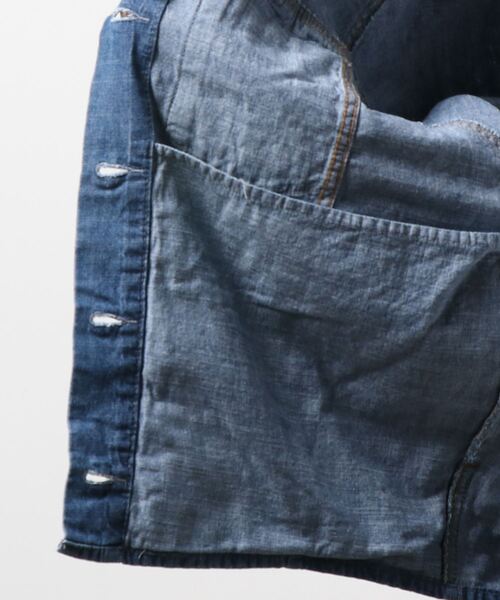 NANEA（ナネア）の「∴【 Nanea / ナネア 】ライトデニムジャケット（デニムジャケット・レディース・ブルー・FREE）」の3枚目の写真