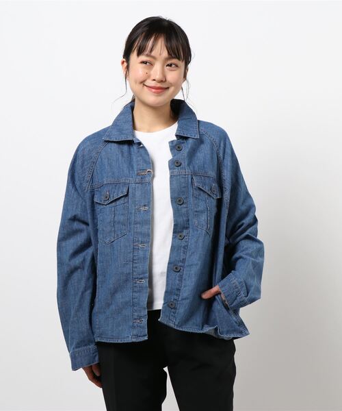 NANEA（ナネア）の「∴【 Nanea / ナネア 】ライトデニムジャケット（デニムジャケット・レディース・ブルー・FREE）」の12枚目の写真