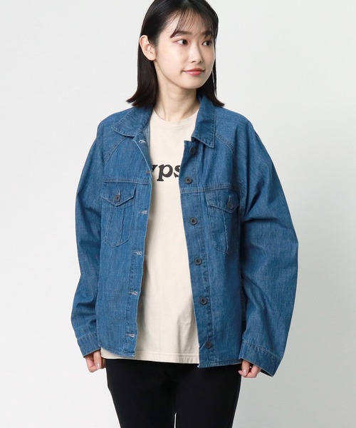 NANEA（ナネア）の「∴【 Nanea / ナネア 】ライトデニムジャケット（デニムジャケット・レディース・ブルー・FREE）」の6枚目の写真