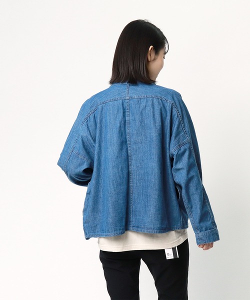 NANEA（ナネア）の「∴【 Nanea / ナネア 】ライトデニムジャケット（デニムジャケット・レディース・ブルー・FREE）」の10枚目の写真