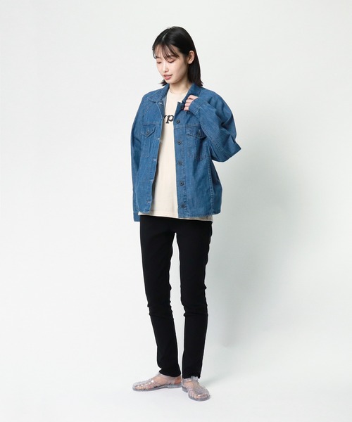 NANEA（ナネア）の「∴【 Nanea / ナネア 】ライトデニムジャケット（デニムジャケット・レディース・ブルー・FREE）」の11枚目の写真