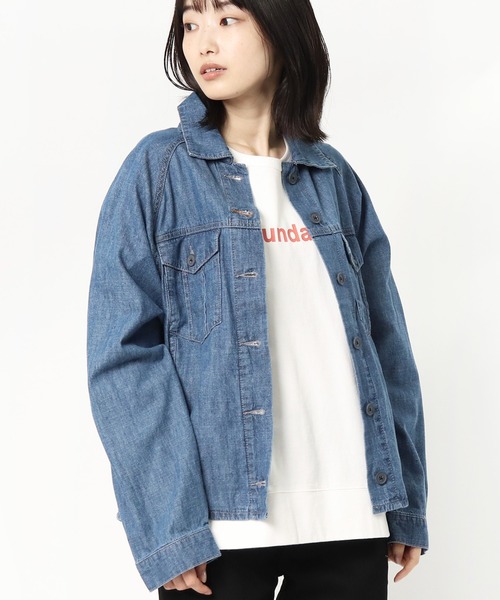 NANEA（ナネア）の「∴【 Nanea / ナネア 】ライトデニムジャケット（デニムジャケット・レディース・ブルー・FREE）」の14枚目の写真