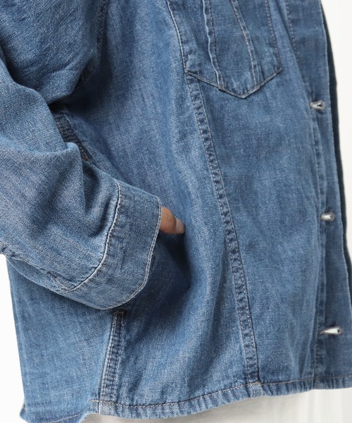 NANEA（ナネア）の「∴【 Nanea / ナネア 】ライトデニムジャケット（デニムジャケット・レディース・ブルー・FREE）」の18枚目の写真