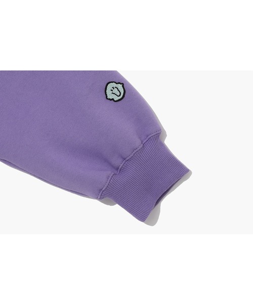 NICE GHOST CLUB(ナイスゴーストクラブ)の「『NICE GHOST CLUB/ナイスゴーストクラブ』3 GHOST LOGO HOODIE/ゴースト ロゴフーディー(パーカー・レディース・パープル・M/L)」の8枚目の写真