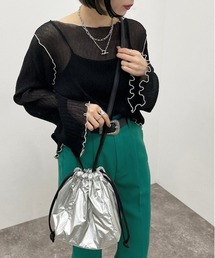 apres jour mignon | アソート柄巾着バッグ 【ZOZOTOWN限定アイテム】(ショルダーバッグ)