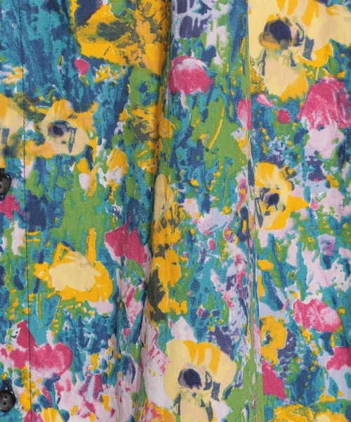 ichi（イチ）の「【ichi(イチ)】ペイントフラワー柄ワンピース（ワンピース・レディース・ピンク/ブルー・FREE）」の15枚目の写真