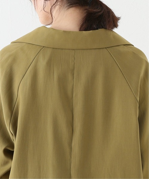 Simplicite(サンプリシテ)の「ダブルオーバージャケット(テーラードジャケット・レディース・ベージュ/ブラウン/カーキ・FREE)」の14枚目の写真