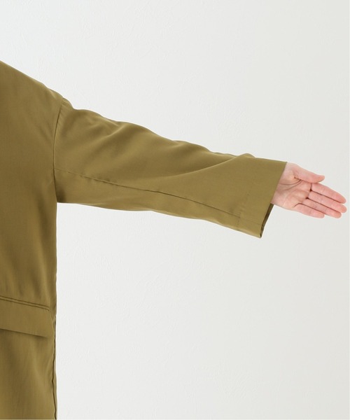 Simplicite(サンプリシテ)の「ダブルオーバージャケット(テーラードジャケット・レディース・ベージュ/ブラウン/カーキ・FREE)」の15枚目の写真