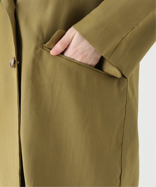 Simplicite(サンプリシテ)の「ダブルオーバージャケット(テーラードジャケット・レディース・ベージュ/ブラウン/カーキ・FREE)」の17枚目の写真