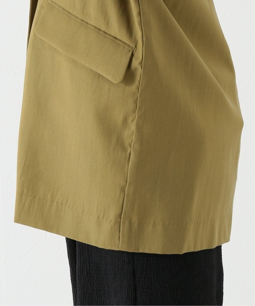 Simplicite(サンプリシテ)の「ダブルオーバージャケット(テーラードジャケット・レディース・ベージュ/ブラウン/カーキ・FREE)」の18枚目の写真