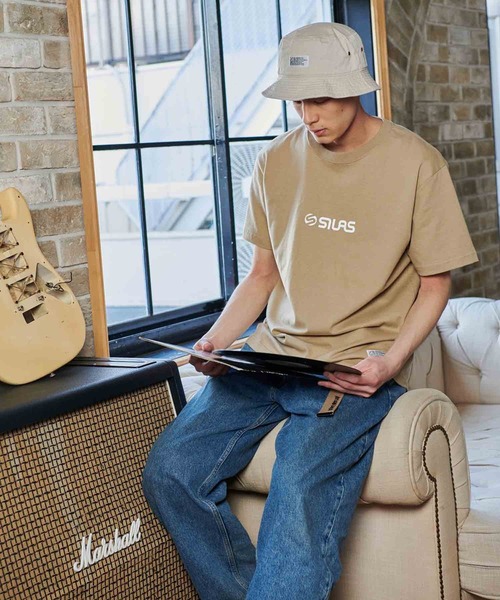 SILAS(サイラス)の「TWILL HAT(ハット・メンズ・ベージュ/ネイビー/ブラック・ONE SIZE)」の5枚目の写真