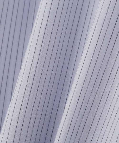 N.(N. Natural Beauty Basic)(エヌエヌナチュラルビューティーベーシック)の「スタンドネックフリルブラウス(シャツ/ブラウス・レディース・ホワイト/ブラック系その他/ブルー系その他・MEDIUM)」の9枚目の写真