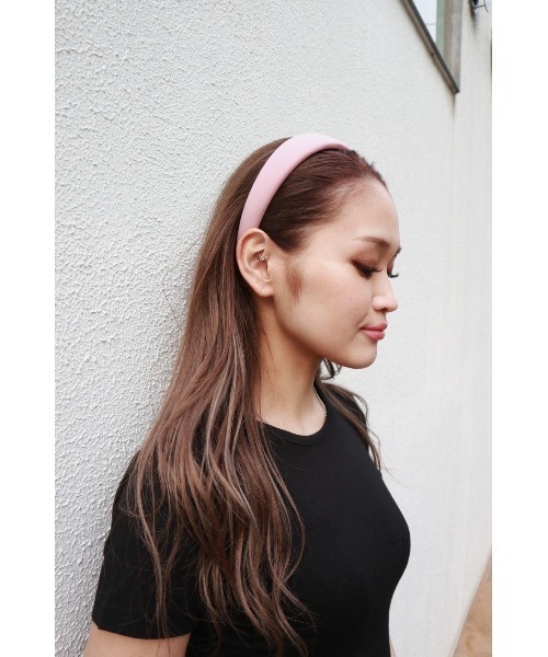 FIG&VIPER（フィグアンドバイパー）の「カラフルカチューシャ（カチューシャ・レディース・ブラック/ベージュ/ピンク/ブルー・FREE）」の5枚目の写真