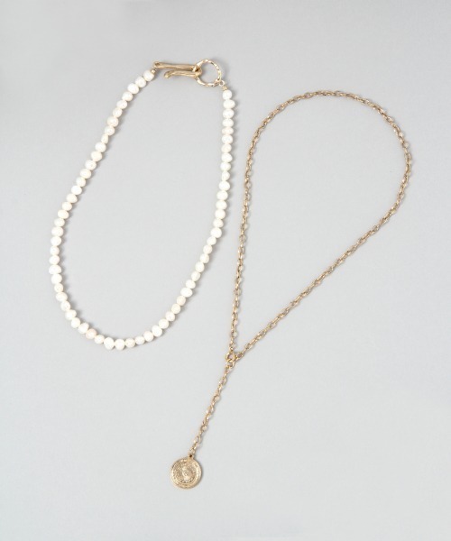 JEANASIS(ジーナシス)の「パールコインネックレス/948679(ネックレス・レディース・ゴールド系その他/シルバー系その他・FREE)」の6枚目の写真