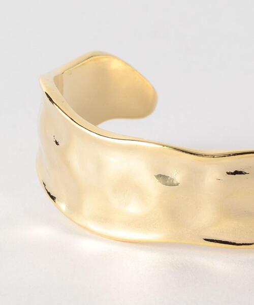 green label relaxing（グリーンレーベルリラクシング）の「CFC メタル プレート ブレスレット（ブレスレット・レディース・シルバー/ゴールド・FREE）」の5枚目の写真