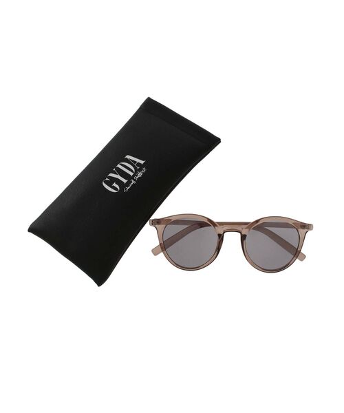 GYDA(ジェイダ)の「カラーボストンサングラス(その他雑貨・レディース・ブラック/オレンジ・FREE)」の4枚目の写真