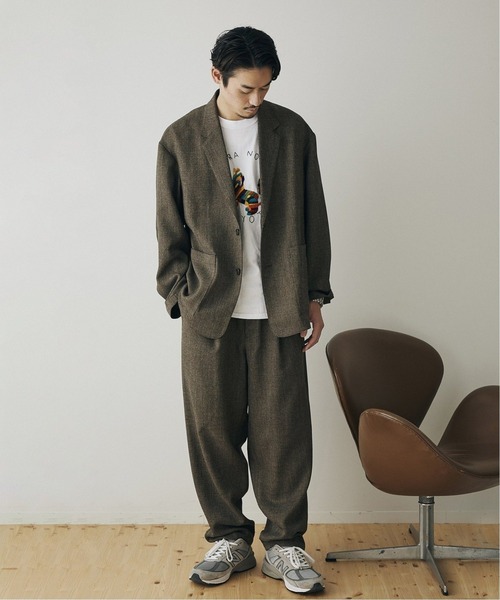 JOURNAL STANDARD（ジャーナルスタンダード）の「《WEB限定》【ジャケット+パンツ2点SET】【DADS/ダッズ】FORMOZA セットアップ（セットアップ・メンズ・キャメル/グレー/ブラック・MEDIUM/LARGE/SMALL）」の18枚目の写真