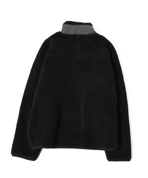 その他アウター ボアフリースジップジャケット