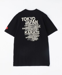ベーシックバックプリント クルーネックTシャツ MLJ3311TM