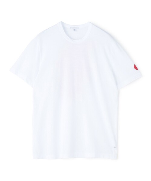 JAMES PERSE(ジェームスパース)の「ベーシックバックプリント クルーネックTシャツ MLJ3311TM(Tシャツ/カットソー・メンズ・ホワイト/レッド/ブルー系その他4・1/2/0/3/4)」の4枚目の写真