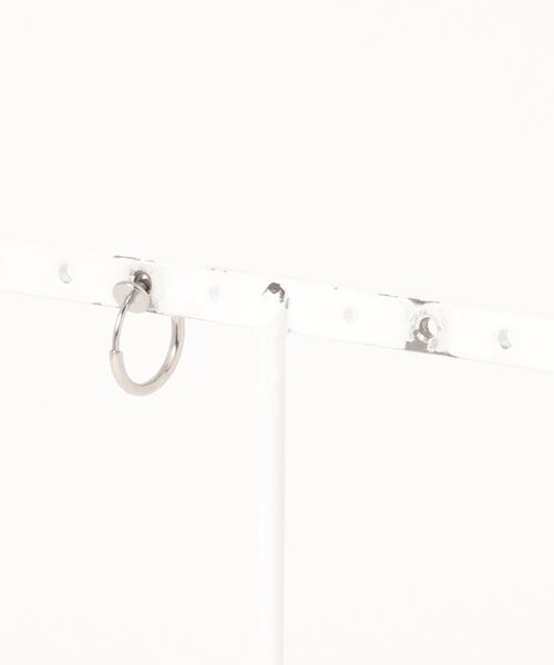 TONE SELECT GOODS(トーンセレクトグッズ)の「【vie】ステンレスフープイヤリング(片耳)(イヤリング・レディース・シルバー・FREE)」の2枚目の写真