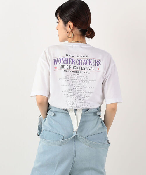 NOLLEY’S(ノーリーズ)の「【GOOD ROCK SPEED/グッドロックスピード】Tour print tee(Tシャツ/カットソー・レディース・ホワイト系その他4/ブラック系その他3・FREE)」の4枚目の写真