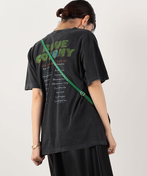 NOLLEY’S(ノーリーズ)の「【GOOD ROCK SPEED/グッドロックスピード】Tour print tee(Tシャツ/カットソー・レディース・ホワイト系その他4/ブラック系その他3・FREE)」の9枚目の写真