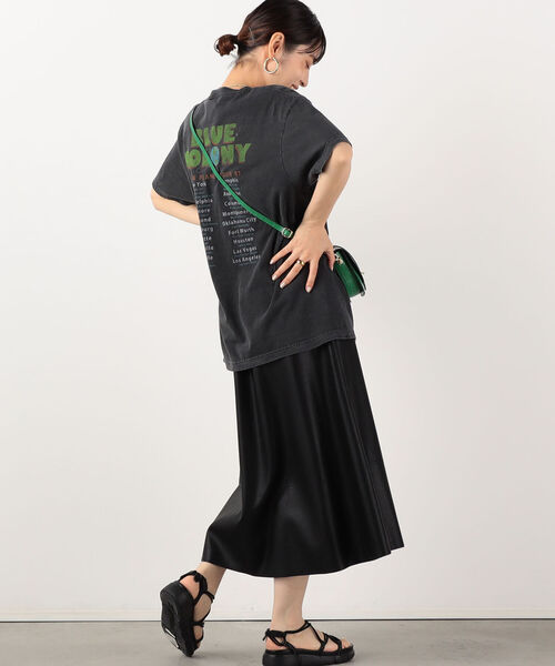 NOLLEY’S(ノーリーズ)の「【GOOD ROCK SPEED/グッドロックスピード】Tour print tee(Tシャツ/カットソー・レディース・ホワイト系その他4/ブラック系その他3・FREE)」の12枚目の写真