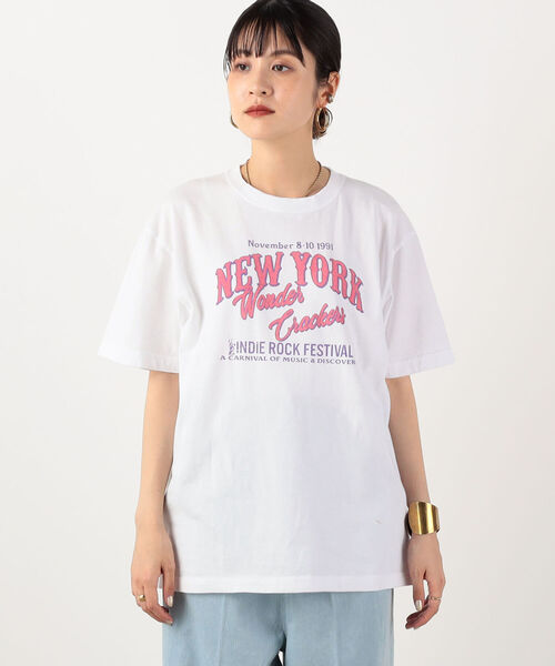 NOLLEY’S(ノーリーズ)の「【GOOD ROCK SPEED/グッドロックスピード】Tour print tee(Tシャツ/カットソー・レディース・ホワイト系その他4/ブラック系その他3・FREE)」の13枚目の写真